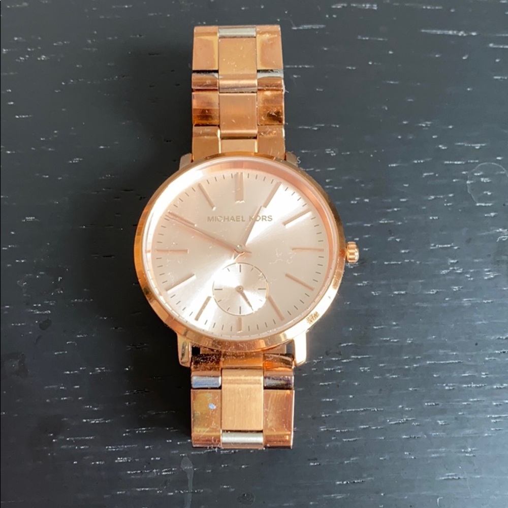 Michael Kors watch rose gold